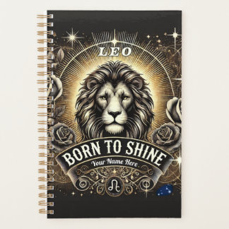 Planificateur Leo "Born to Shine"