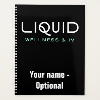 Planificateur Liquid Wellness & IV - Noir