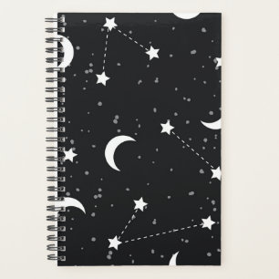 planificateur magique lune et étoiles