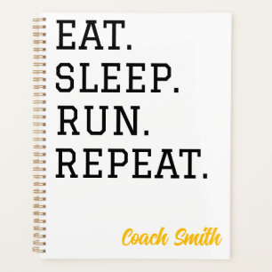 Planificateur Manger Dormir Courir Répéter