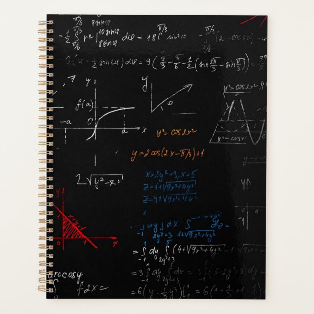 Planificateur mathématiques (Devant)