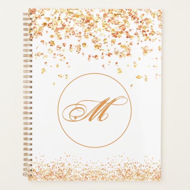 Planificateur Monogram Golden Sparkings (Devant)