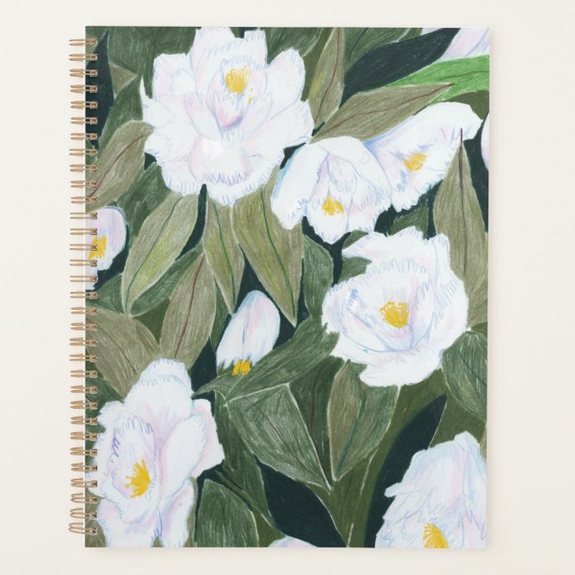 Planificateur Peonies (Devant)