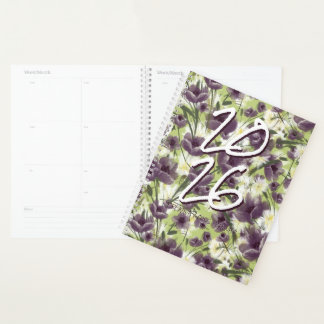 Planificateur personnalisable Année 2025 Coquelic