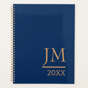 Planificateur personnalisé avec une couverture ble