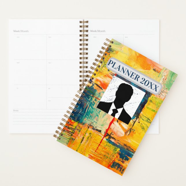 planificateur personnalisé (étudiants, enseignants (Devant avec enveloppe)