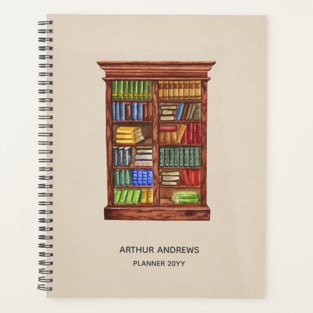 Planificateur personnalisé Lover Book | Cadeau bib (Devant)