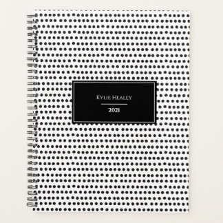 Planificateur personnalisé Polka Dot