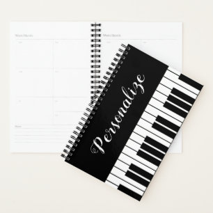 Planificateur personnalisé pour piano ou professeu