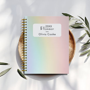 Planificateur Personnalisé Rainbow Avec Nom Person