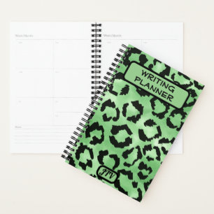 "Planificateur Poster de animal vert