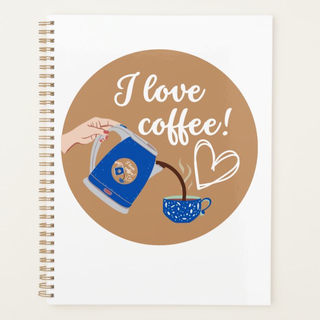 Planificateur pour les amateurs de café ! Devant e (Devant)