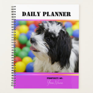 Planificateur quotidien avec photos - Violet - HAM