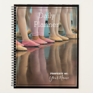 Planificateur quotidien avec thème de ballet - HA