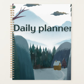 "Planificateur quotidien" | Cottage d'hiver cosy &