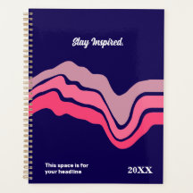 Planificateur quotidien minimaliste - Élégant et f