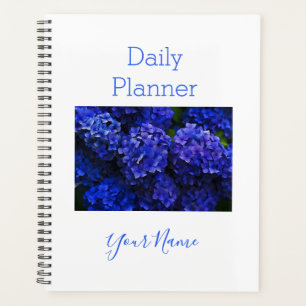 Planificateur quotidien Photo Fleur d'Hydrangea Bl