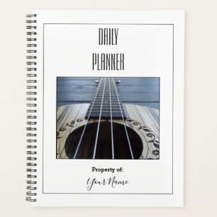 Planificateur quotidien - Ukulele - HAMbWG