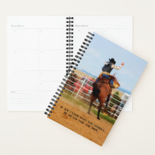 Planificateur Rodeo Saddle Bronc