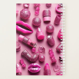 Planificateur rose chic