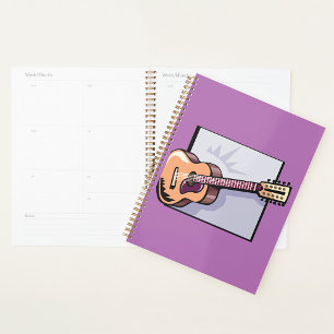 Planificateur Spiral De Guitare Acoustique