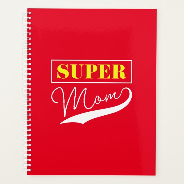 Planificateur Super Maman (Devant)
