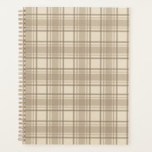 Planificateur Tartan doux