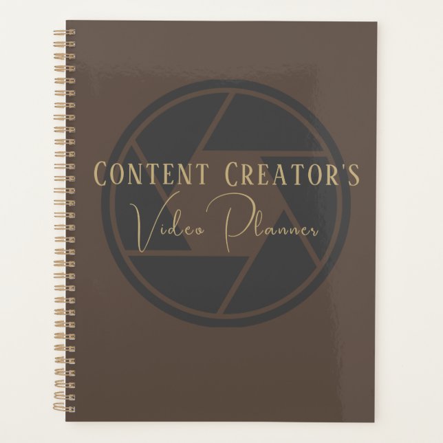Planificateur vidéo du créateur de contenu - Média (Devant)