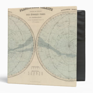 Planisphere Celeste Hemisphere Binder