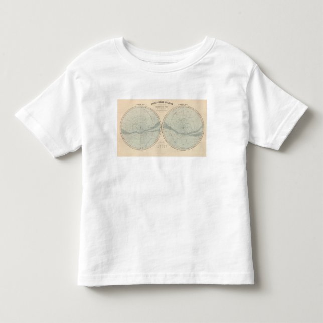 Planisphere Celeste Hemisphere Toddler T-shirt (Front)