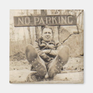 PLANKING magnet (Yosemite 1940) square