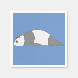 Planking Panda Napkin