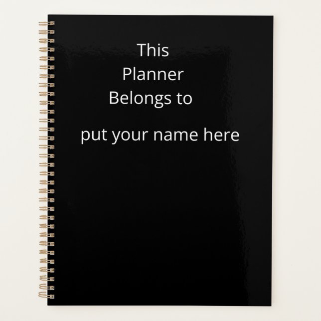 Planner (Front)