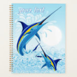 Planner<br><div class="desc">Realistic illustration of a beautiful Marlin Fish Ocean Animal jumping out of ocean. Vector Art copyright BluedarkArt TheChameleonArt.</div>