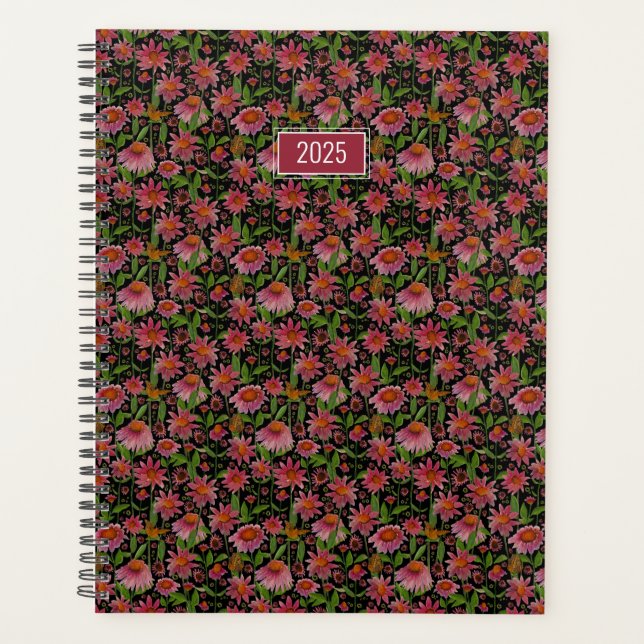 Planner 2025 Cone Flowers  (Front)