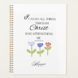 Planner 2026 With Bible Verse