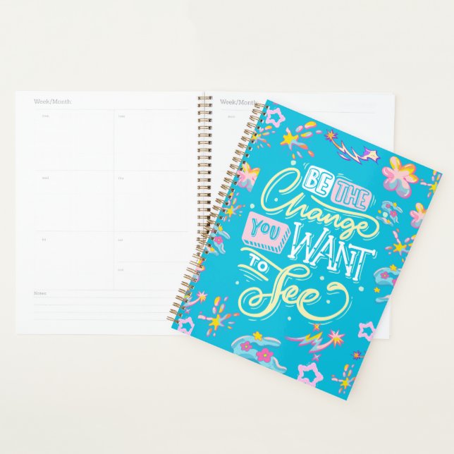 Planner - Be the Change (Display)