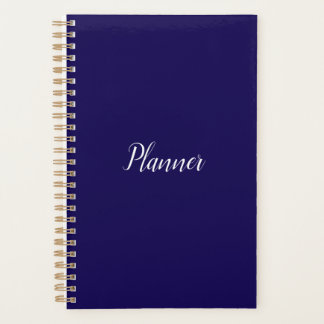 Planner bleu foncé - Petit