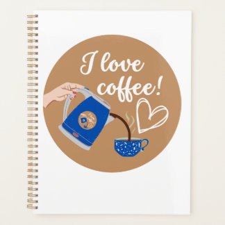 Planner for the coffee lover! Front and back.