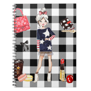 planner girl journal and notebooks