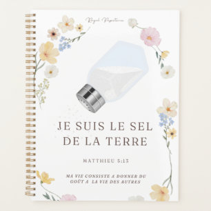Planner "I am the salt of the earth" Organization