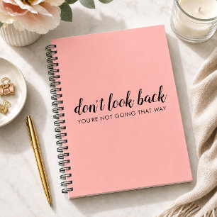 Planner Inspirational Quote Pink Organizer Gift