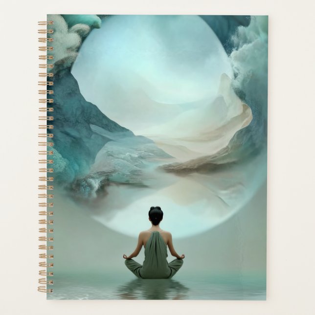 Planner Mystical Zen Meditation  (Front)