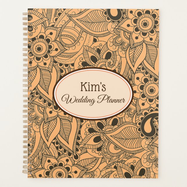 Planner Notebook-Wedding Bride (Front)