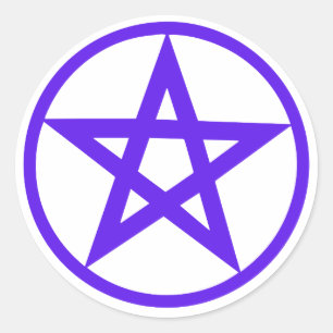 Planner Pentagram Classic Round Sticker