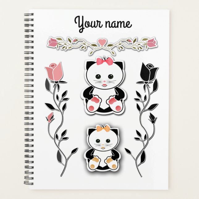 Planner, personalize, scrapbook planner (Front)