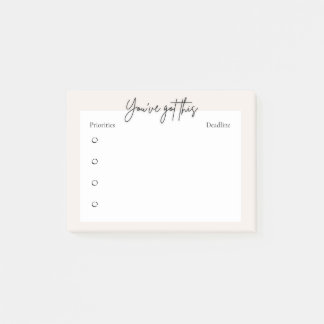 Planner Post-it / sticky notes - minimal design