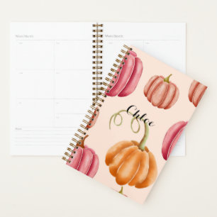 PLANNER pour automne+autum, citrouille