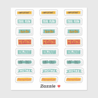 Planner Stickers Pack