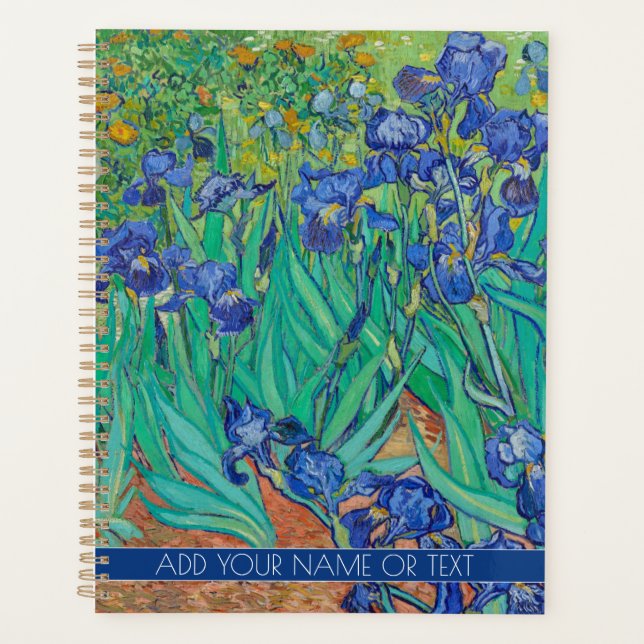 PLANNER : VAN GOGH : IRISES (Front)
